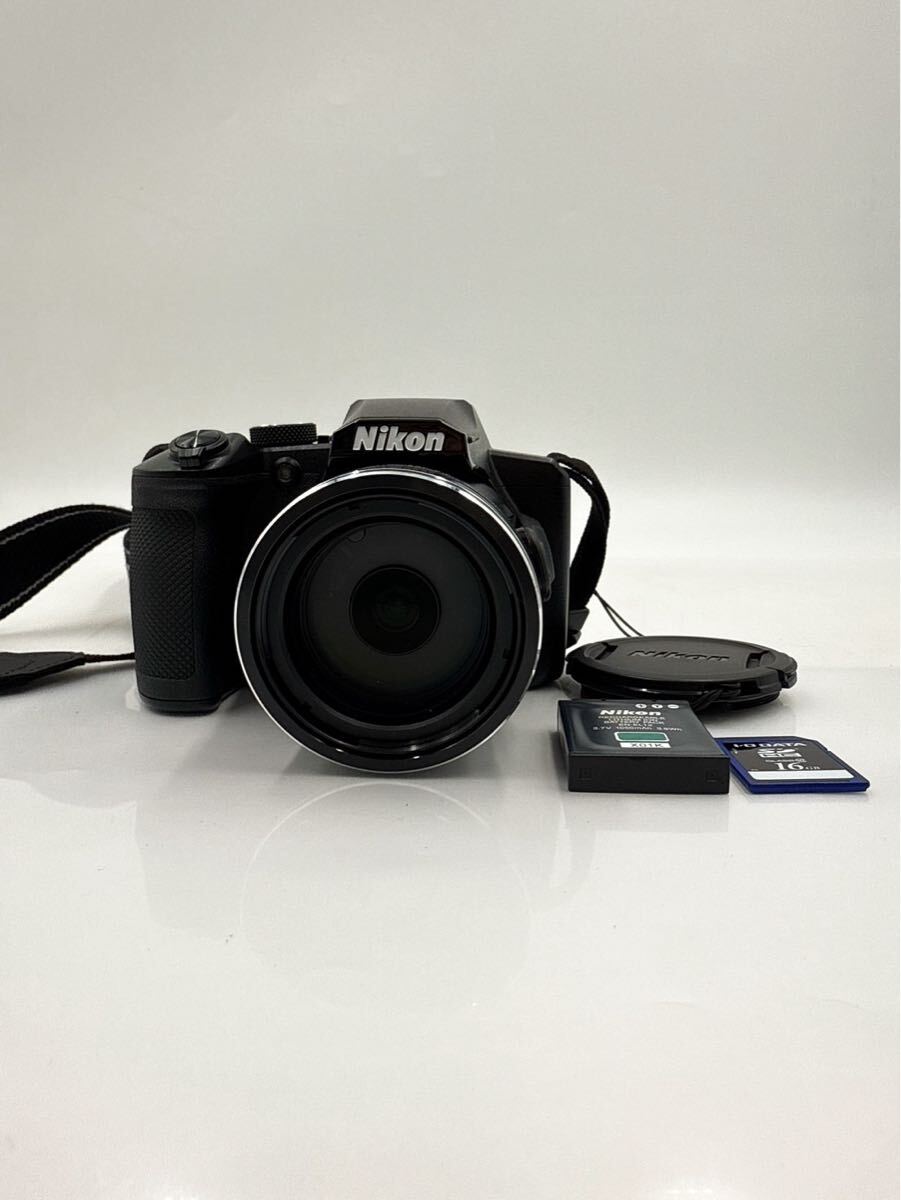 1円スタート〜☆【美品】Nikon ニコン COOLPIX クールピクス B600 60X OPTICAL ZOOM WIDE Full HD デジタルカメラ デジカメ ブラック拍卖