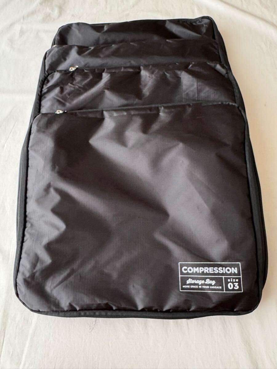4セット ダイソー DAISO COMPRESSION BAG 圧縮バッグ サイズ3拍卖