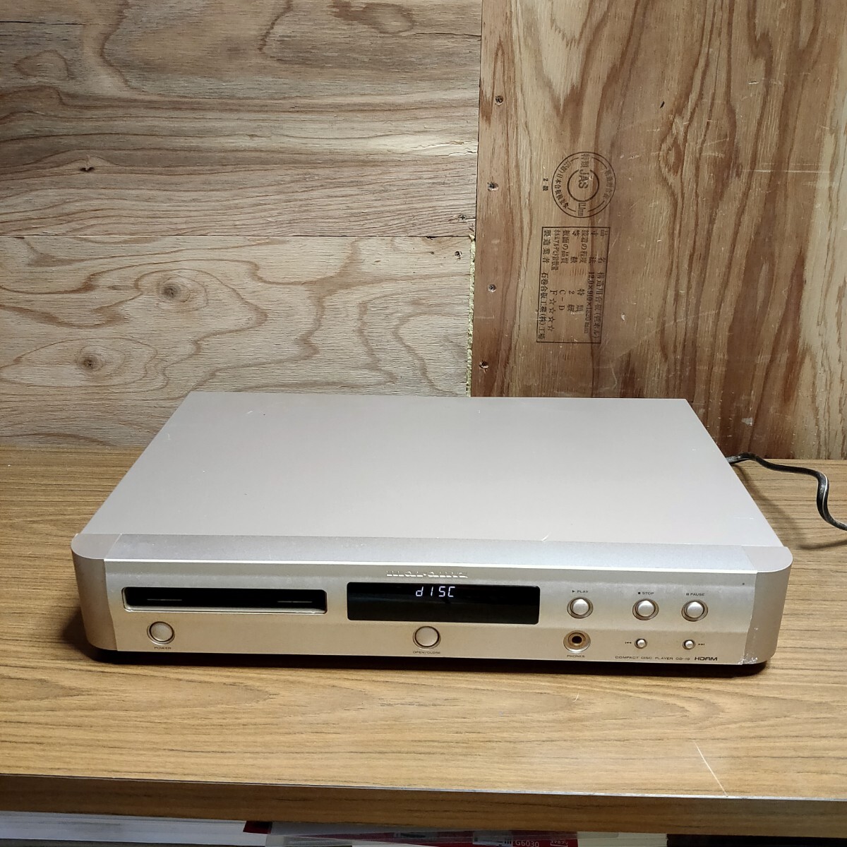 送料無料(2192) marantz マランツ CD−19F CDプレーヤー拍卖