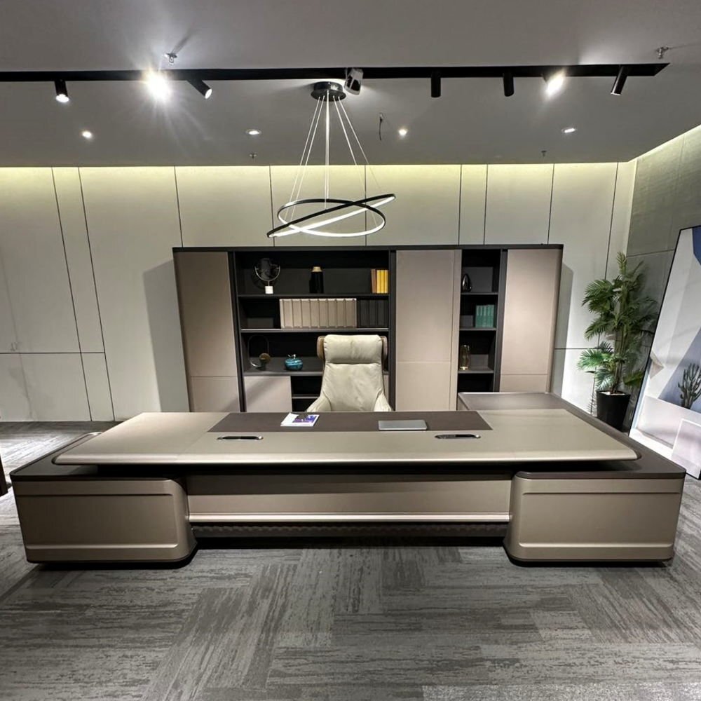 【送料無料】豪華!新品 大型 高級 オーナーデスク パソコンデスク 社長机 社長デスク エグゼクティブデスク プレジデントデスク PCデスク拍卖