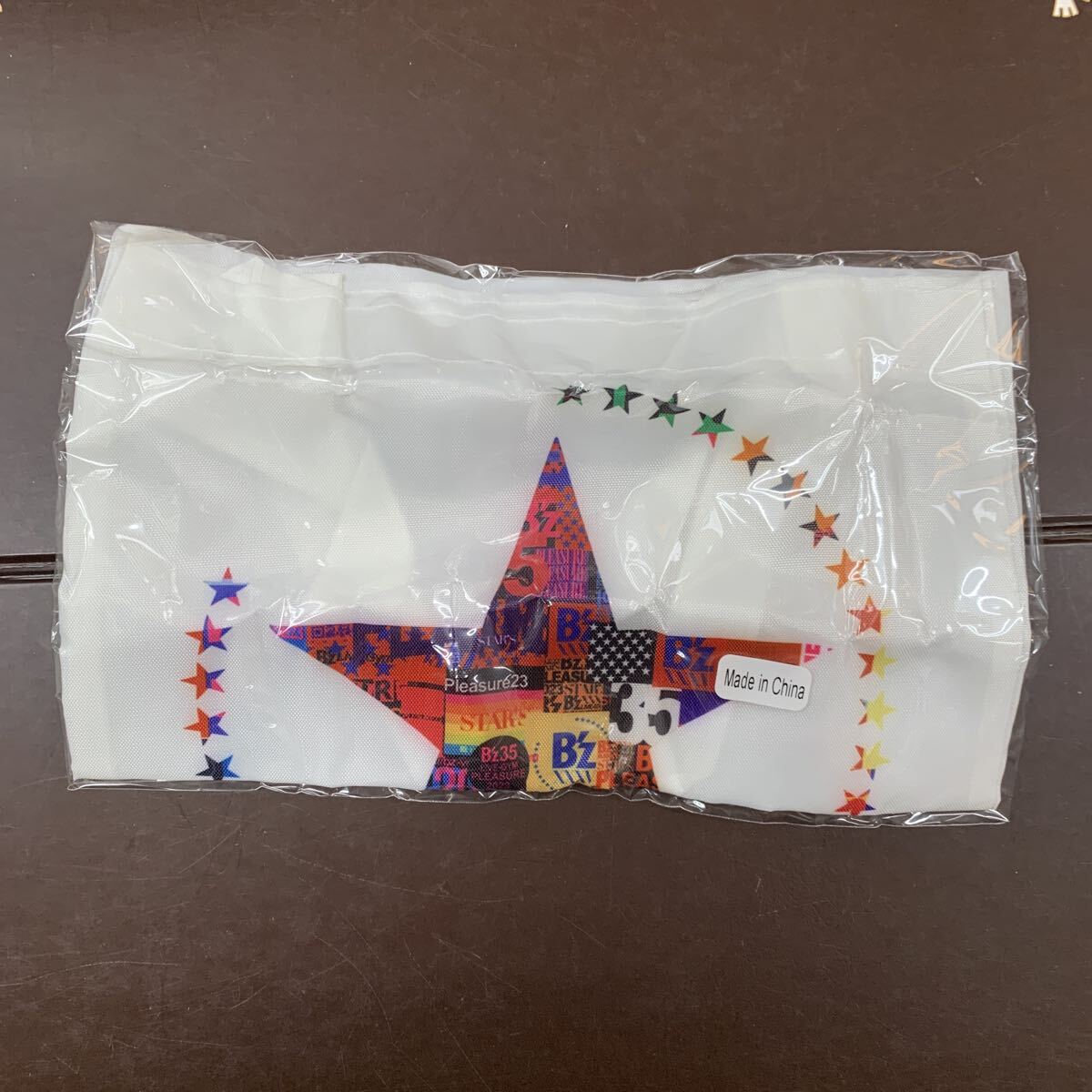 B'z LIVE-GYM Pleasure 2023 STAR'S ガチャ ガチャガチャアイテム ホワイト ミニトート拍卖