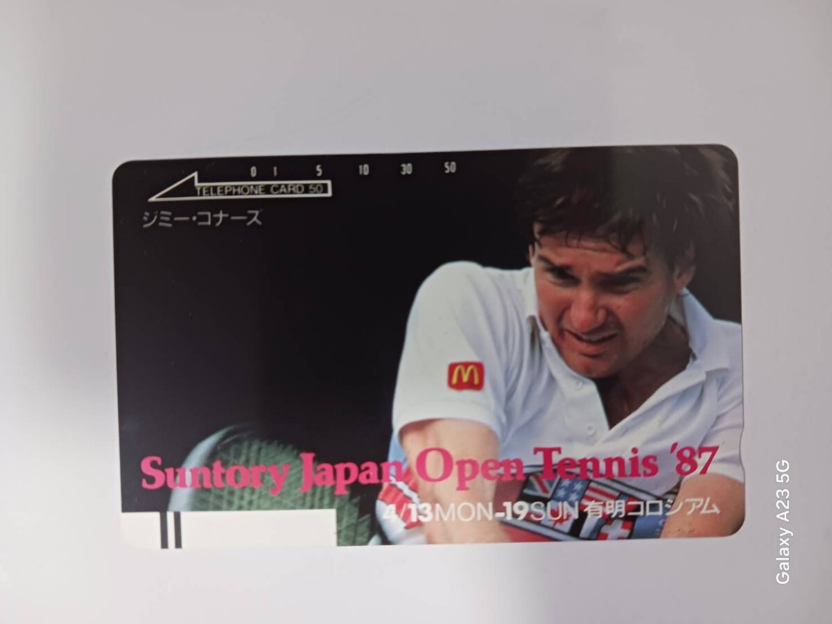テレホンカード スポーツ テニスジョン・マッケンロー拍卖