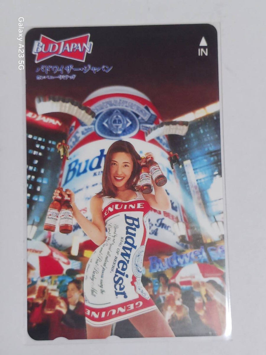 テレホンカード 練木有美子 バドワイザー拍卖