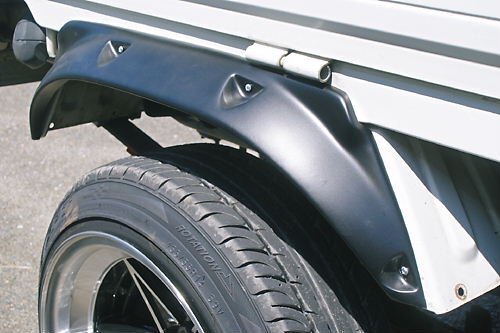 ハイゼットトラック S100P S110P 4WD 専用 オーバーフェンダー 前後セット ハロースペシャル ジャンボ HIJETTRUCK拍卖