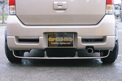 ワゴンR RR リアスポイラー スリットスポイラー MS22S 汎用 はろーすぺしゃる ハロースペシャル拍卖