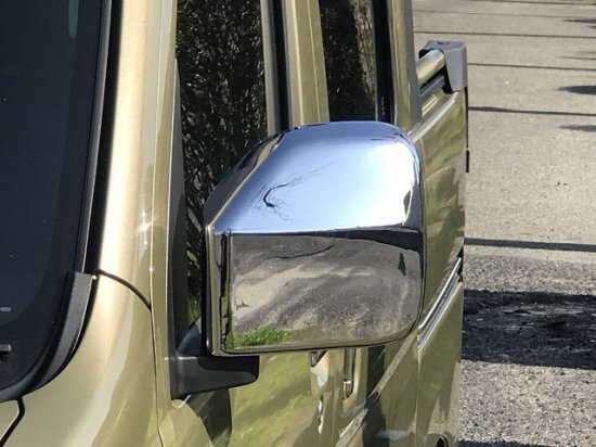 ハイゼットカーゴデッキバン S321W S331W R3年12月まで メッキミラーカバー クルーズ はろーすぺしゃる拍卖