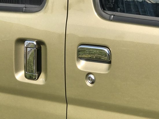 ハイゼットカーゴデッキバン S321W S331W R3年12月まで メッキドアハンドルカバー リアハッチカバー セット 7p はろーすぺしゃる拍卖