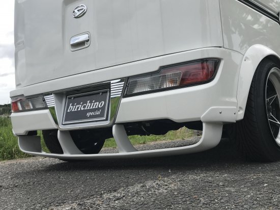 ハイゼットカーゴデッキバン リアスポイラー スリットスポイラー 専用 S321V S331V ハロースペシャル R3年12月まで拍卖