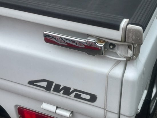 キャリイトラック DC51T メッキアオリハンドルカバー アオリレバー 煽り はろーすぺしゃる ハロースペシャル キャリィ CARRY拍卖