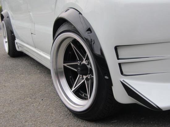 エブリイ DA64V 専用オーバーフェンダー 前後セット エブリィ オーバーフェンダー はろーすぺしゃる ハロースペシャル拍卖