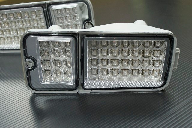 ハイゼットトラック前期S510P オールクリアーLEDテール 左右セット クリアーテール ジャンボ 標準ハロースペシャル はろーすぺしゃる拍卖