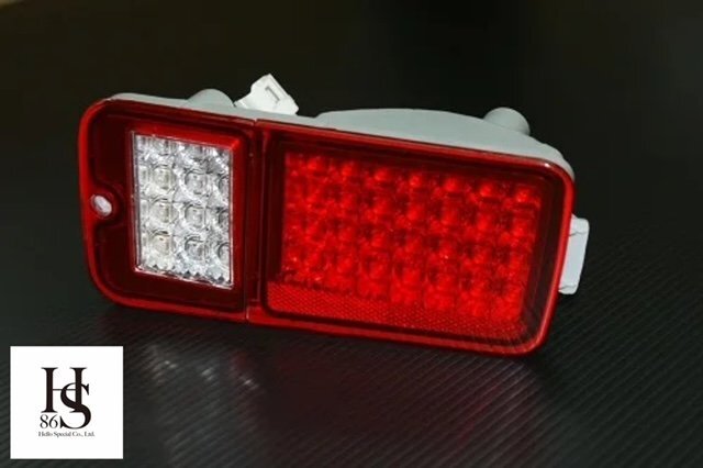ハイゼットトラック前期 S510P レッドクリアーLEDテール 左右セット 赤白テール ジャンボ 標準ハロースペシャル はろーすぺしゃる拍卖