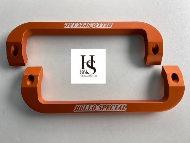 ハイゼットトラック前期 ジャンボ S510P アシストグリップ オレンジ 左右セット 内装グリップ HIJET TRUCK はろーすぺしゃる拍卖