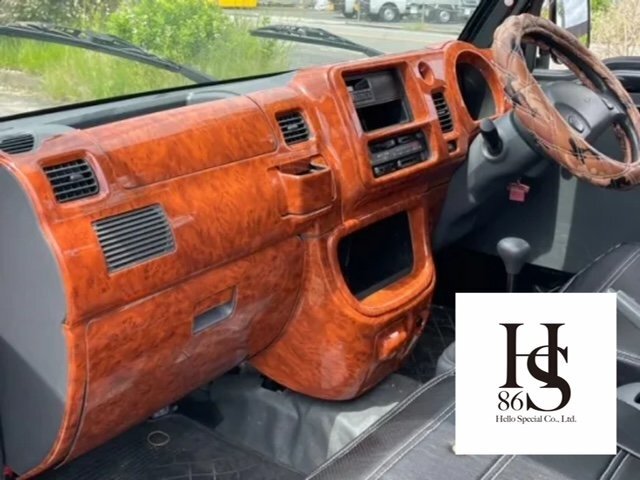 ハイゼットトラック後期 ジャンボ S200P インテリアパネルカバー12p 茶ウッド調 茶木目 インテリアパネル 内装パネルカバー 拍卖