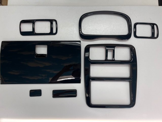 キャリイトラック DA63T CARRYTRUCK インテリアパネルカバー7p ピアノブラック 黒 ブラック 内装パネルカバー キャリィ キャリー拍卖