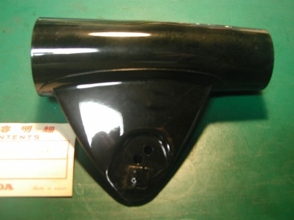 HONDA CB250 CB350 右フロントフォークカバー(黒) 未使用拍卖