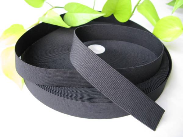 【新品/新規格】Eタイプ/平ゴム/プロ仕様/黒/25mm×20m拍卖