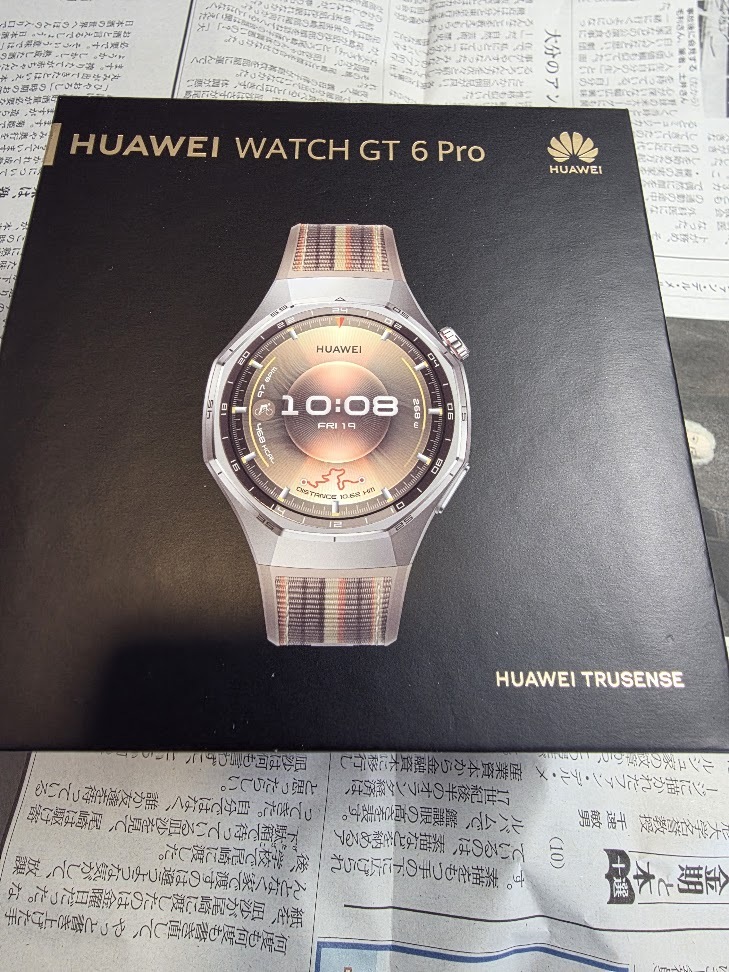 中古美品★huawei watch★gt6pro★46mm★ブラウン★チタン★ATM-829拍卖
