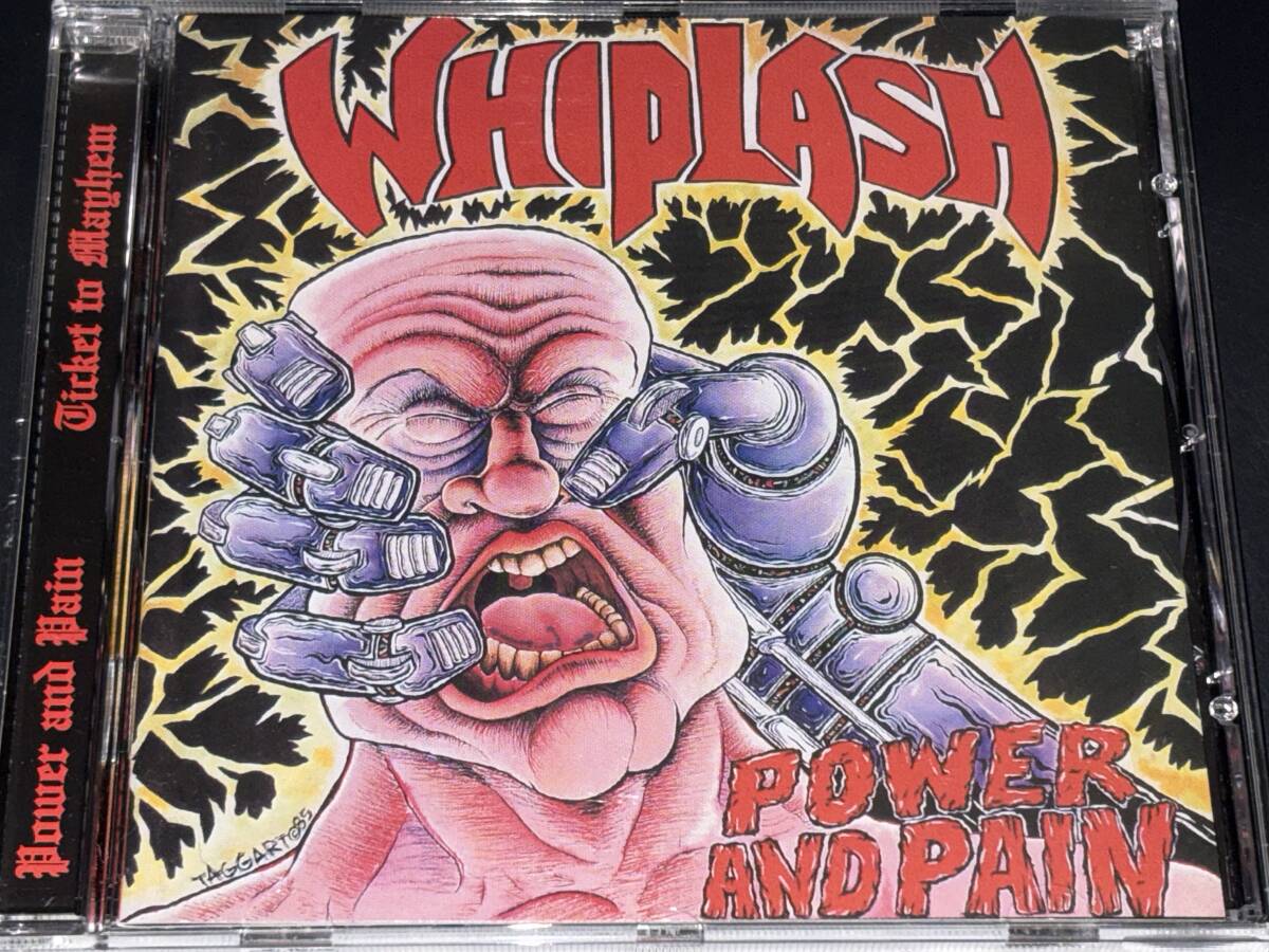 Whiplash / Power and Pain + Ticket to Mayhem '86年スラッシュ・メタル拍卖