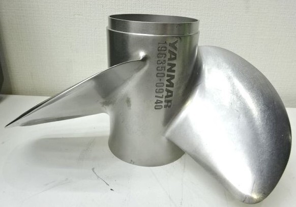 YANMAR ヤンマー プロペラ 196350-09740 船外機 船舶 中古 USED 3枚羽拍卖