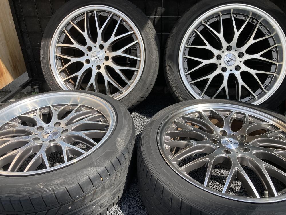 LOXARNY MULTIFORCHETTA 245/40R19 リム径19(F)/19R リム幅8J(F)/9JR オフセット45(F)/40R PCD114.3(F)/114.3R 5H ハブ径7.2(F)/7.2R拍卖