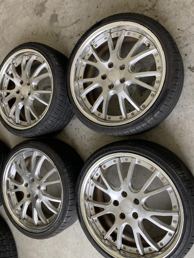 WORK GNOSIS GS4 225/35ZR19 リム径19(F)/19R リム幅8JJ(F)/8JJR オフセット40(F)/45R PCD114.3(F)/114.3R 5H ハブ径7.2(F)/7.2R拍卖