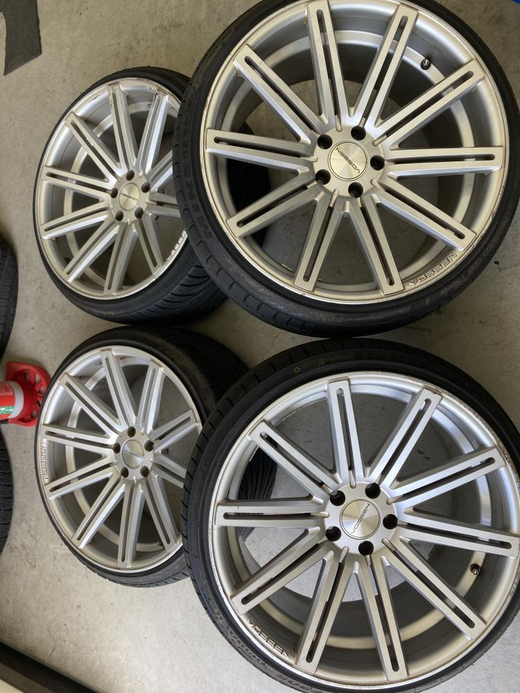 VOSSEN オフセット不明  255/30R20 リム径255/30R20(F/R) リム幅10.5J(F/R) オフセット?(F/R) PCD114.3(F/R) 5H ハブ径6.5(F/R)拍卖