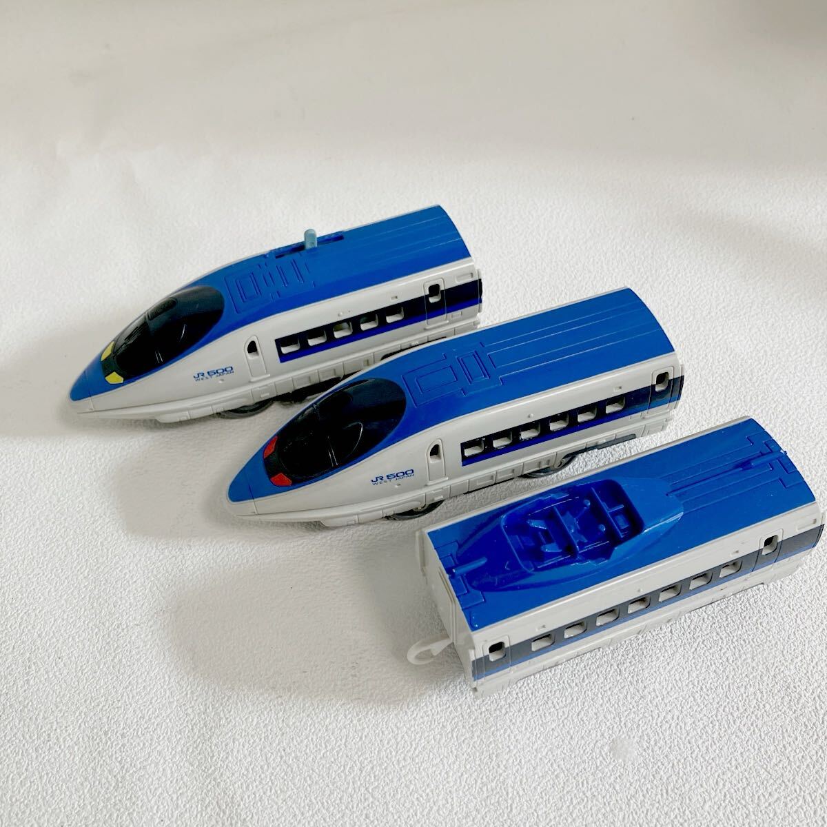 e236②60 プラレール JR 西日本 500系 3両 セット 新幹線 動作未確認 TOMY拍卖