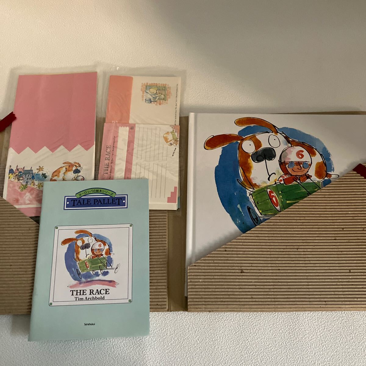 e715/10 千趣会 ヨーロッパの絵本シリーズ ザ・レース テイル・パレット 絵本 英語 読み聞かせ 知育 拍卖