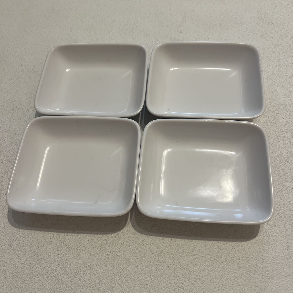 A425-60 Noritake PROGRESSION ノリタケ 白い皿 角皿 食器 皿 白 プレート 小皿 プログレッション チャイナ パシフィック 9010拍卖