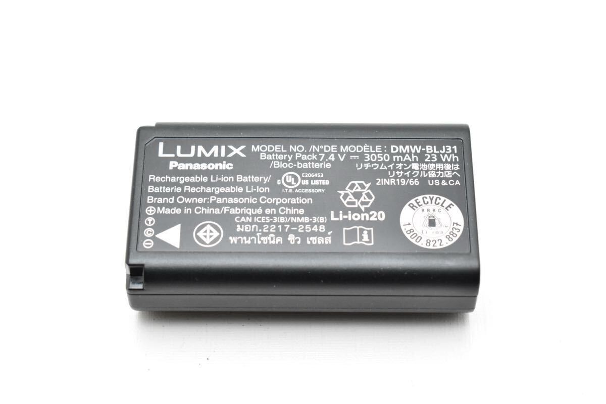 劣化無し Panasonic DMW-BLJ31 パナソニック バッテリー拍卖