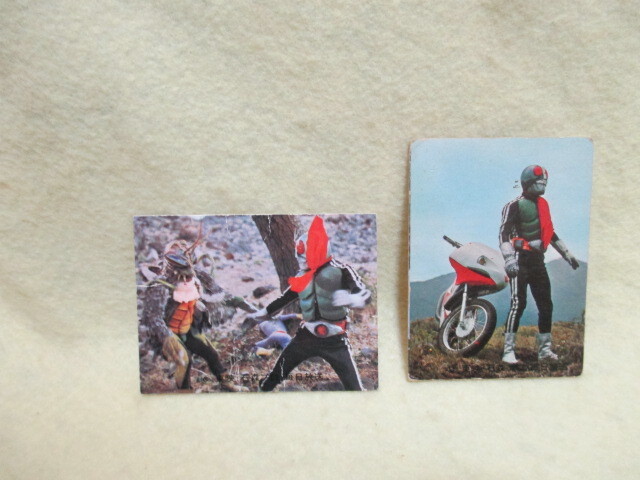 カルビー仮面ライダーカード☆157番、364番拍卖