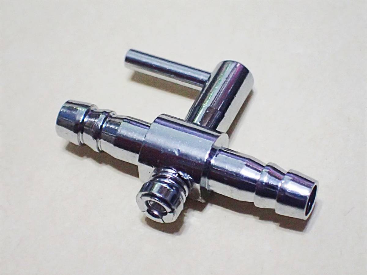 一方コック B エアーコック  新品 即決  金魚・シュリンプ・メダカ水槽のエアー調整用に エアーポンプ圧調整用に 拍卖