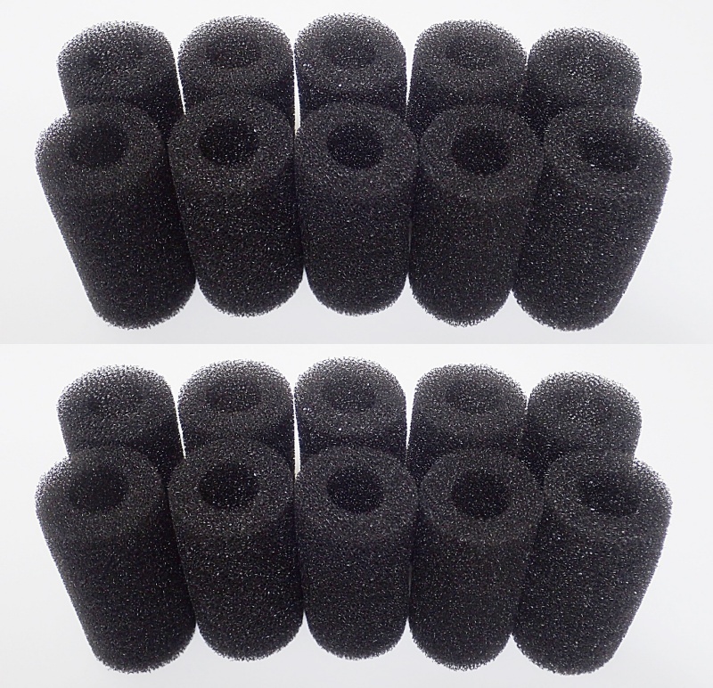 【送料無料】ストレーナー スポンジ 20個 長さ約8cm 穴径2.0cm スポンジフィルター 新品 即決 シュリンプ・メダカ水槽のろ過用に拍卖