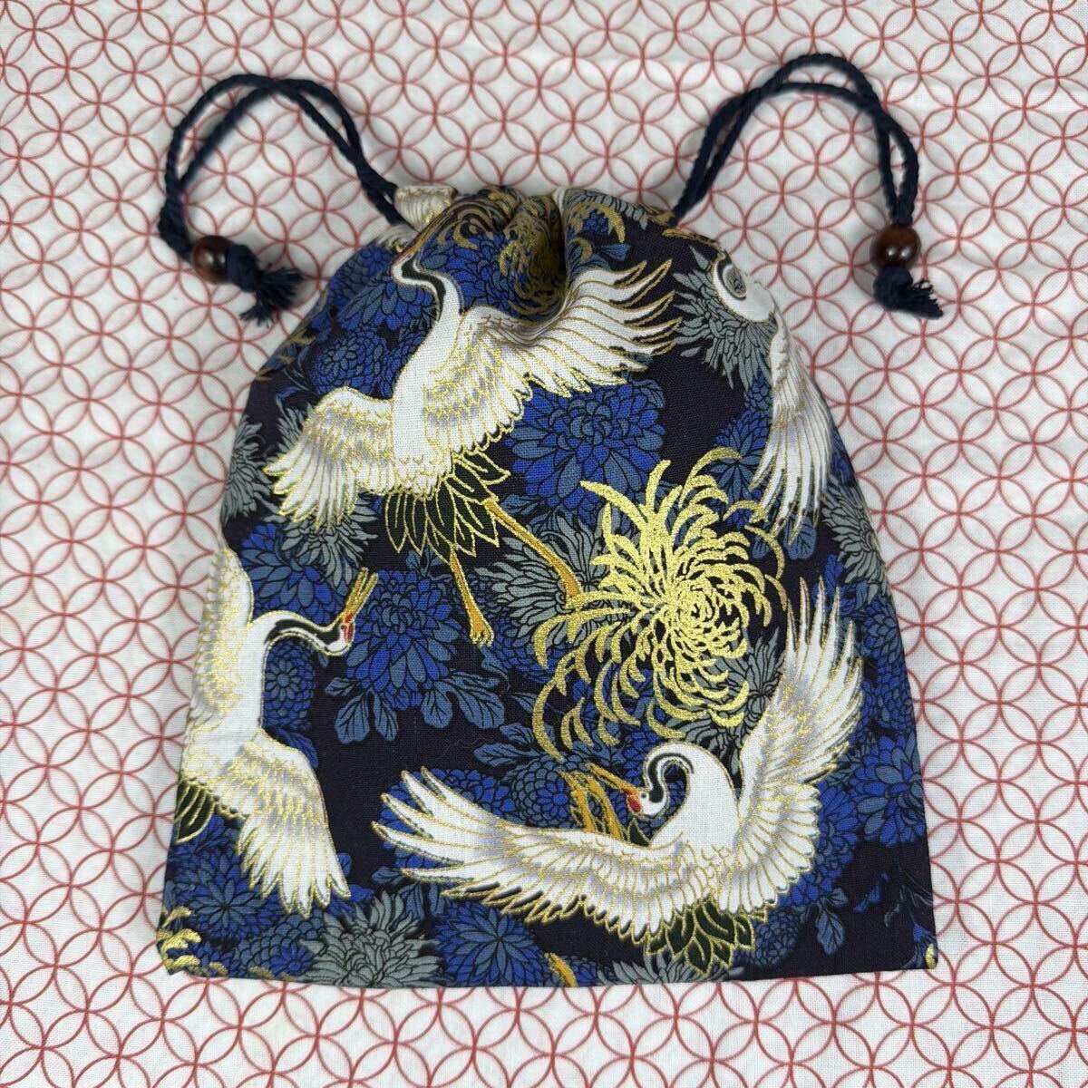 巾着袋 和柄拍卖