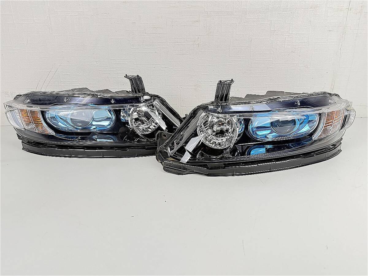 美品/破損無 オデッセイ RB1 RB2 後期 ヘッドライト 左右 キセノン HID レベ付 AFS無 コイト 100-22497 A159拍卖