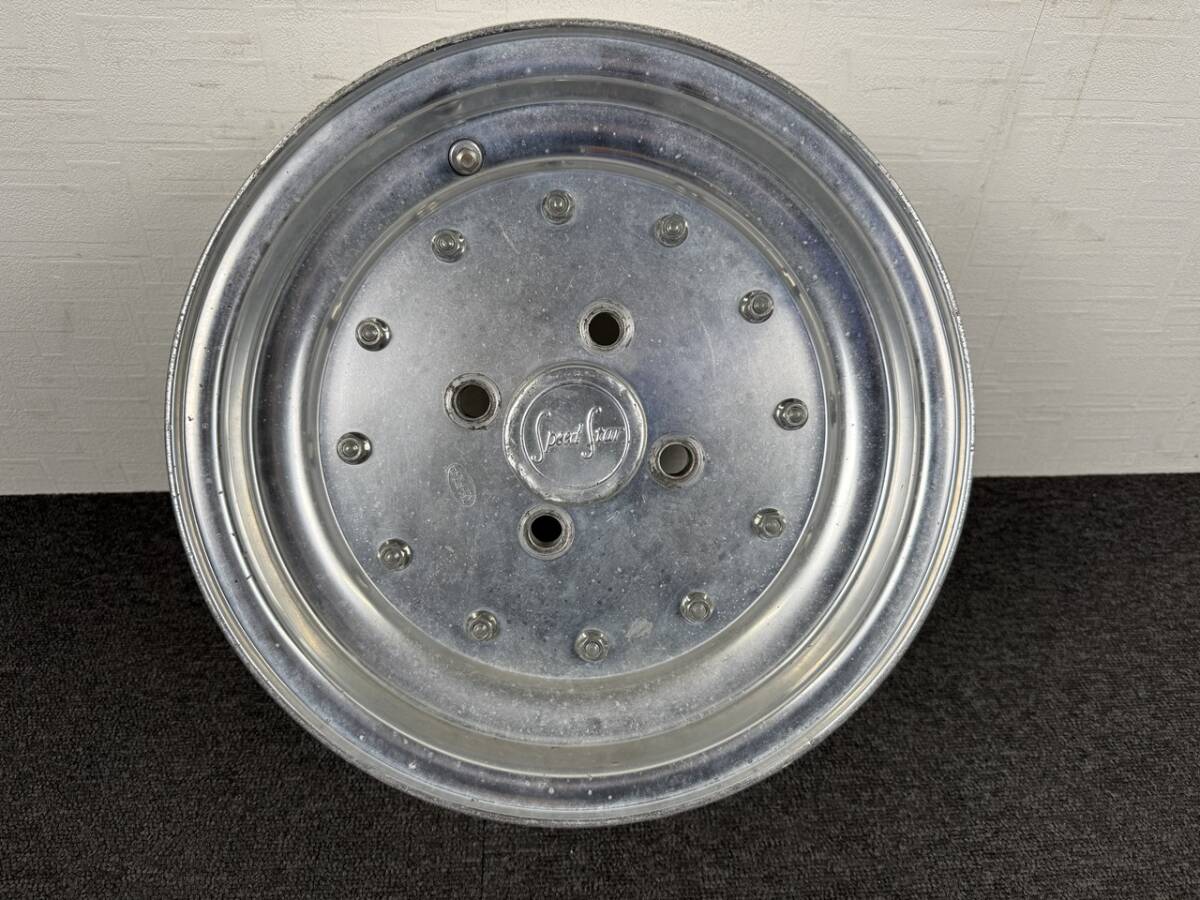 希少!SSR スピードスター マークⅠ タイプB 社外アルミホイール 1本 13インチ 6.5J+19 4H114.3 ハブ73mm 旧車 当時物 マークワン拍卖