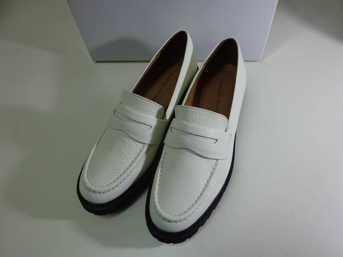 ATELIER BRUGGE アトリエブルージュ レディース ローファー 未使用品 サイズ22.5cm拍卖