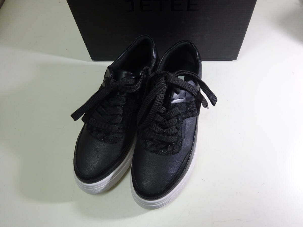 JETEE ジュテ レディース 厚底スニーカー 未使用品 サイズS 日本サイズ22.5cm程度拍卖