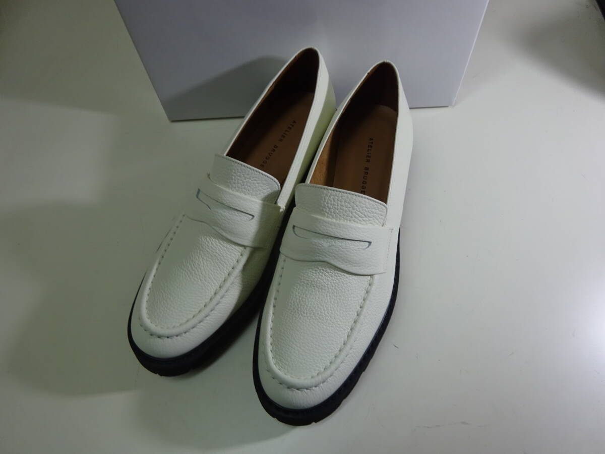 ATELIER BRUGGE アトリエブルージュ レディース ローファー 未使用品 サイズ24.5cm拍卖