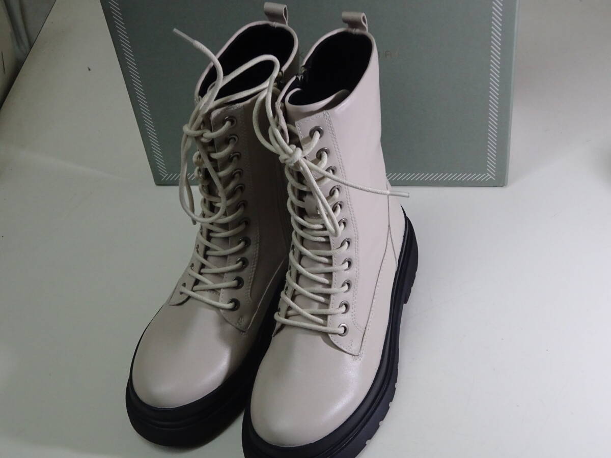 CHIAKI KATAGIRI チアキカタギリ レディース ショートブーツ 未使用品 サイズ38 日本サイズ24cm拍卖