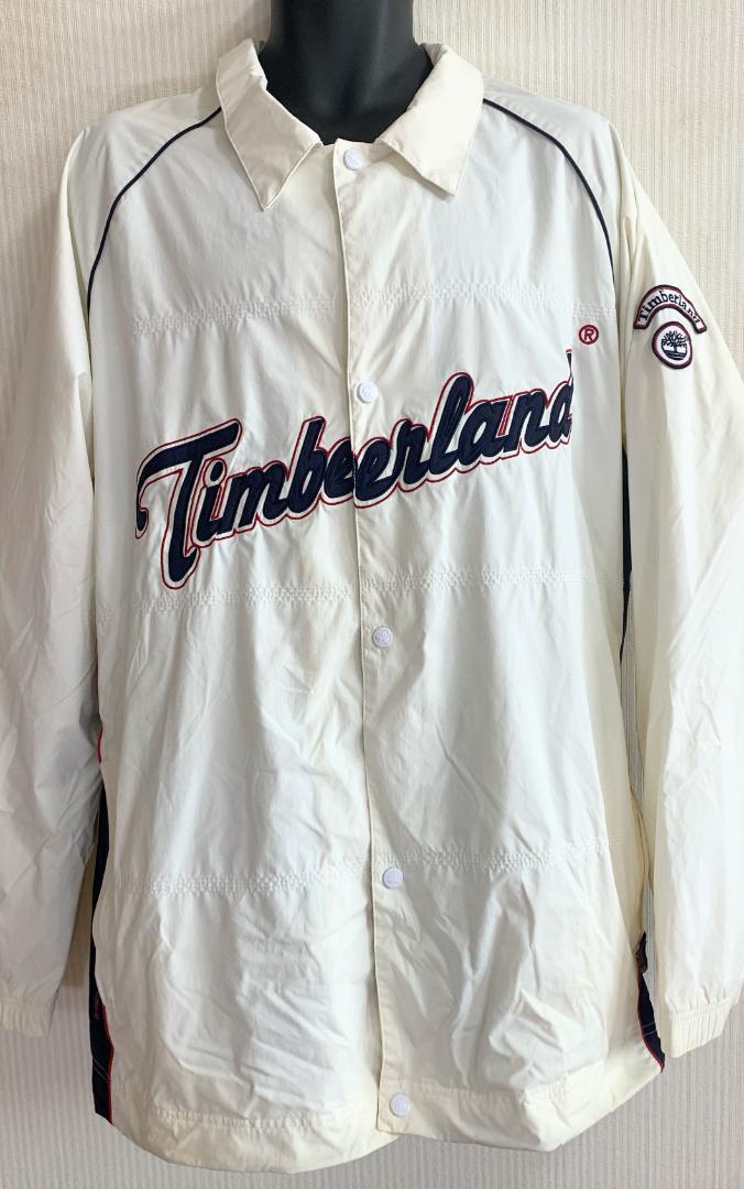 超希少古着 Timberland ジャケット L 白 USA ティンバーランド拍卖