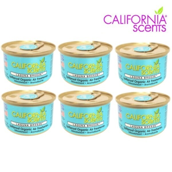 CALIFORNIA SCENTS カリフォルニアセンツ LAGUNA BREEZE ラグナ・ブリーズ 6缶+純正リッド1枚付き拍卖