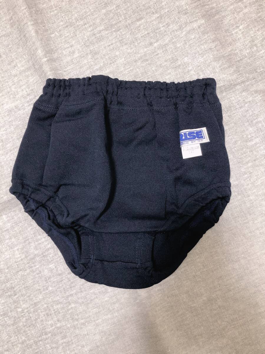 ★新品 ライズ レオナ ナイロンブルマー 紺(130) 拍卖