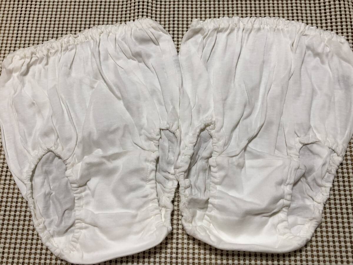 ラスト!!!日本製 女児 サンリオ 白色 ショーツ 白パンツ 140サイズ 2枚拍卖