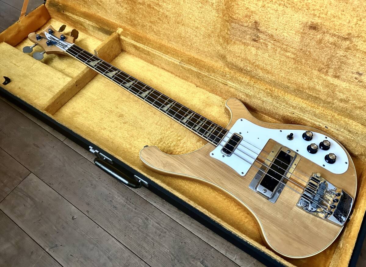 名器 Greco RB-700N 1977年製 日本製 Rickenbacker 4001 Bass Type スルーネック仕様/ハードケース付(Beatles Paul McCartney The Who Jam)拍卖