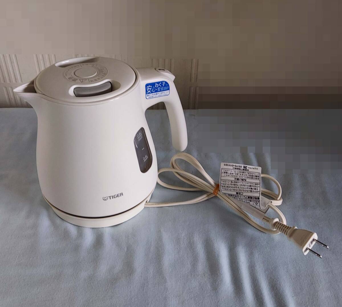 ●TIGER/タイガー わく子 電気ケトル PCM-A080●2拍卖