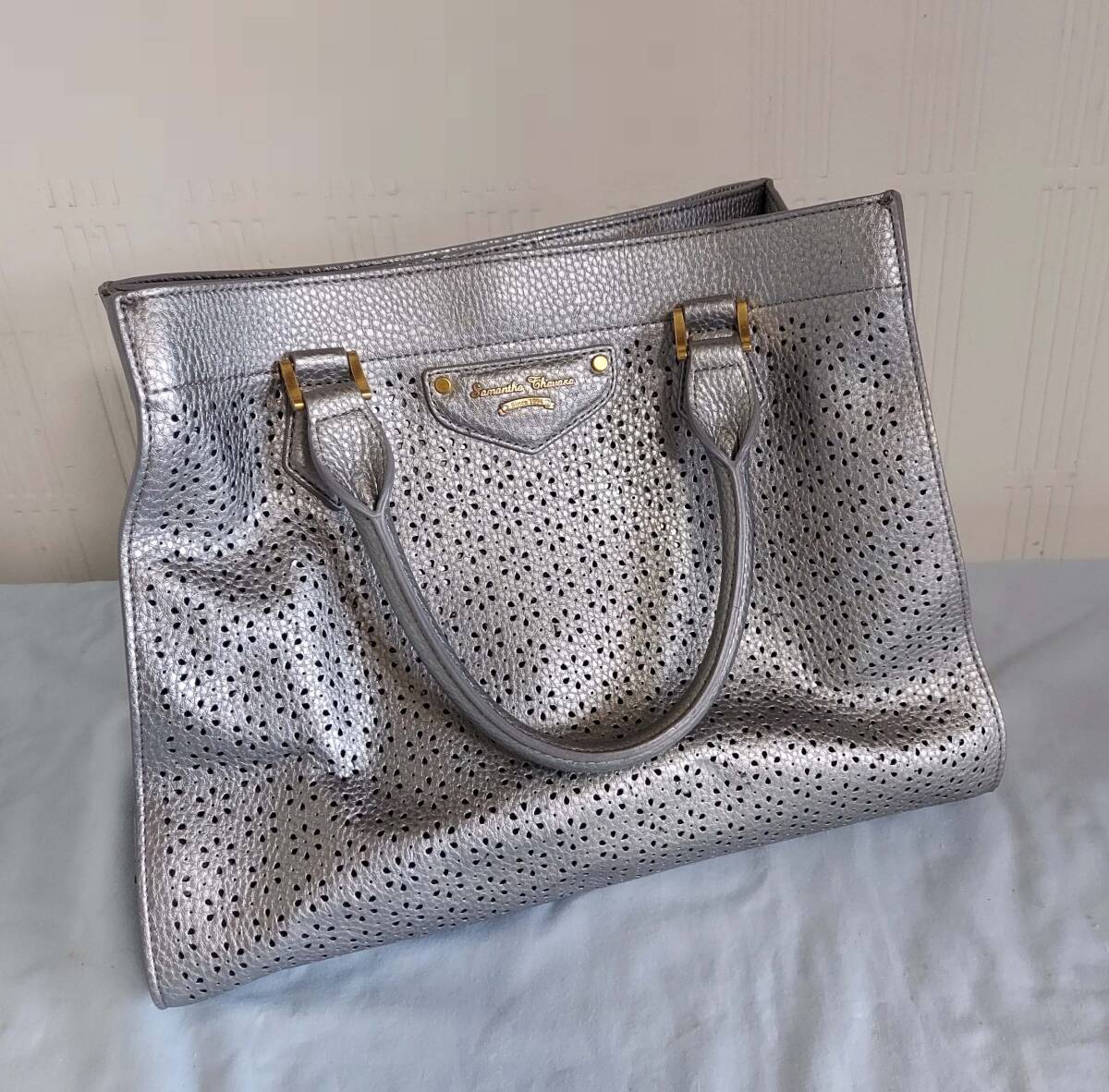 ●Samantha Thavasa サマンサタバサ ハンドバッグ/トートバッグ●パンチング 拍卖