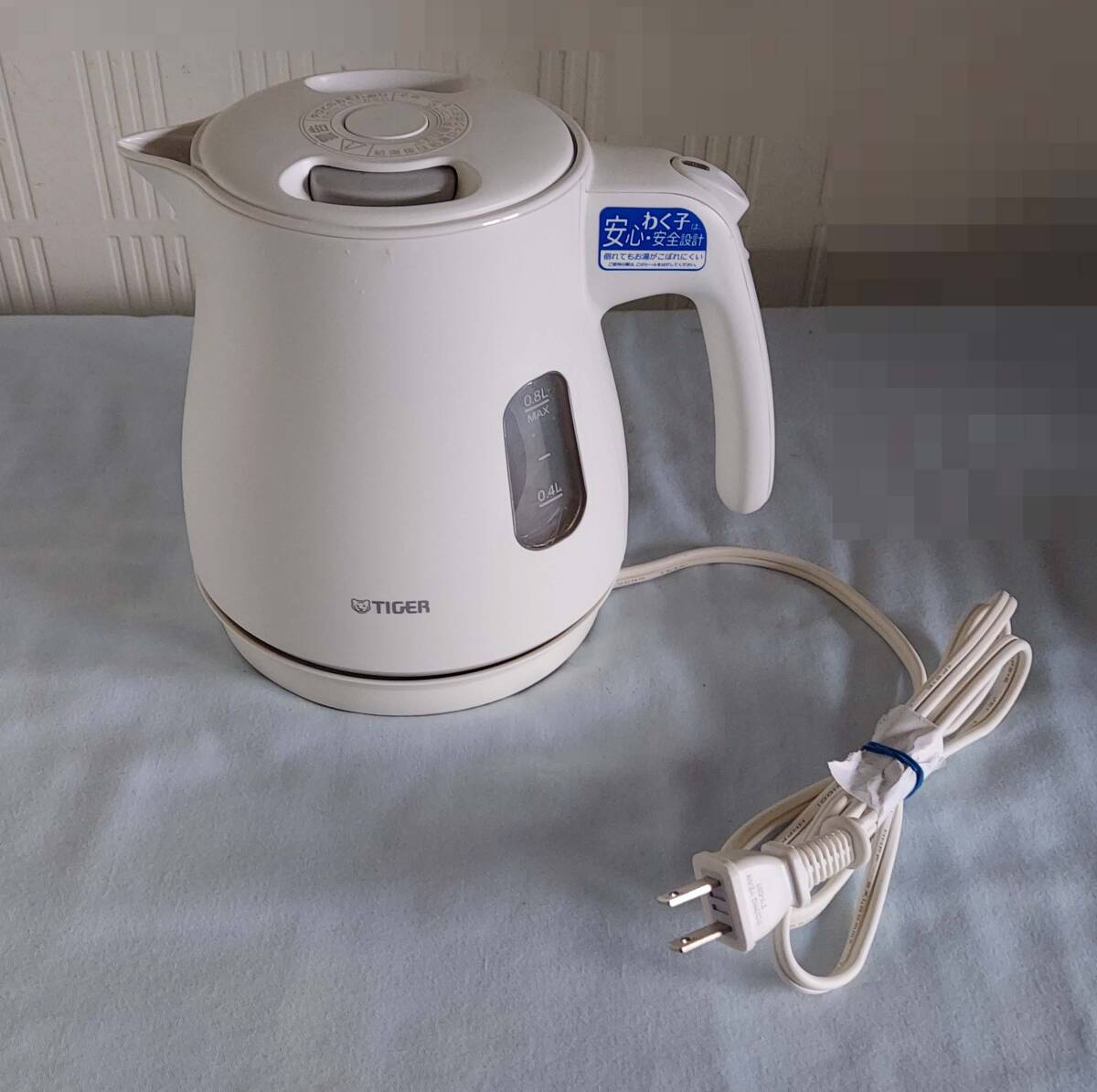 ●TIGER/タイガー わく子 電気ケトル PCM-A080●3拍卖