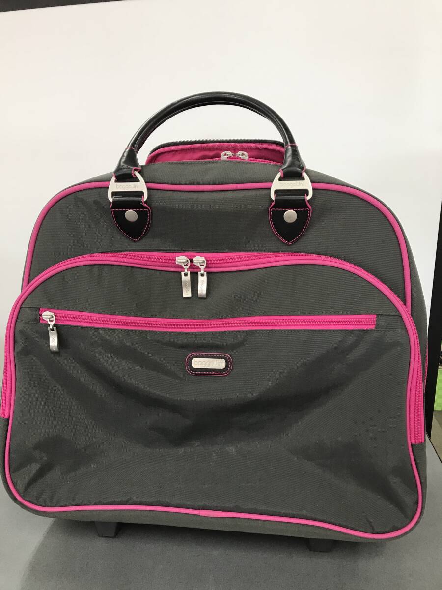 ローリングトートバッグ 旅行バッグ 汚れ キレ有り 現状品 中古品 拍卖